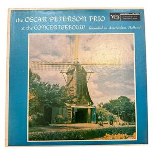 Oscar Peterson Trio at the Concertgebouw Verve Vinyl Record MG V-8268 Jazz LP